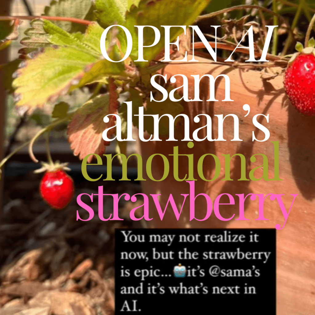 Sam Altman AI and Open AI Strawberry Discovery